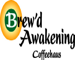 Brew'd Awakening Coffeehaus Logo