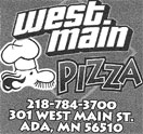 West Main Pizza Logo