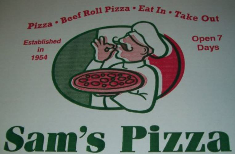 Sam's Pizza Logo
