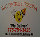 Big Dick's Pizzeria Logo