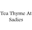 Tea Thyme at Sadies