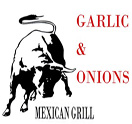 Garlic & Onions Mexican Grill Logo