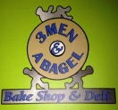  - $5 Gift Certificate For $2 at 3 Men & A Bagel.