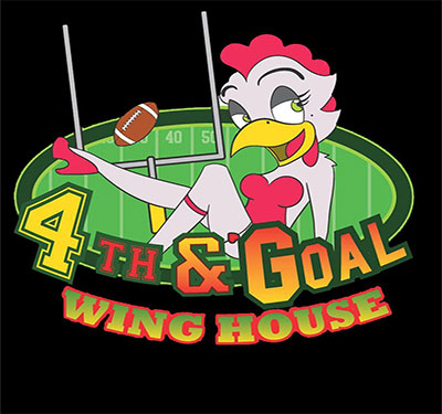 4th & Goal Wing House Logo