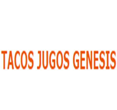 TACOS JUGOS GENESIS Logo