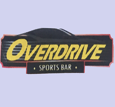 Overdrive Sports Bar Logo