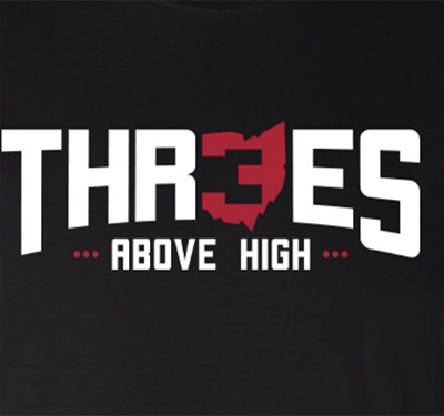 Threes Above High Logo