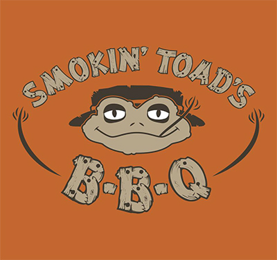 Smokin' Toad's BBQ Logo