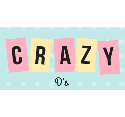 $25 Gift Certificate For $10 or $15 for $6 at Crazy D's.
