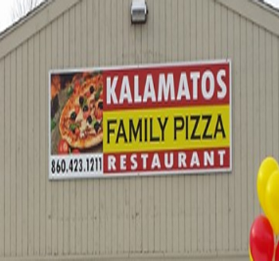 Kalamatos Family Pizza and Restaurant Logo