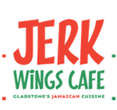 Jerk Wings Cafe Gladstone's Jamaican Cuisine Logo