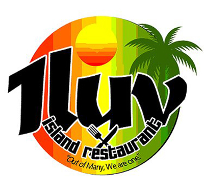 1 Luv Island Restaurant Logo