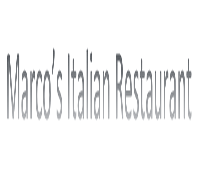 Marco's Italian Restaurant Logo