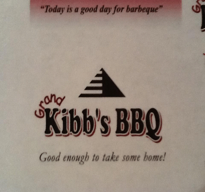 Kibb's Grand Bar-B-Que Logo