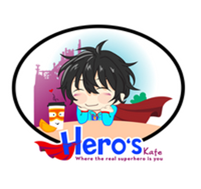 Hero's Kafe Logo