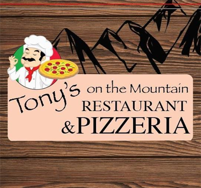  - Save $6 to $60 on Gift Certificates at Tony’s on the Mountain.