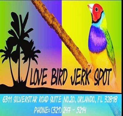 Love Bird Jerk Spot Logo