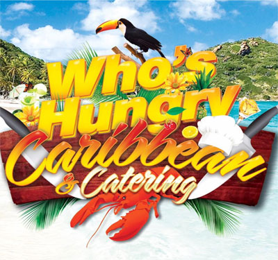 Who's Hungry Caribbean & Catering Logo