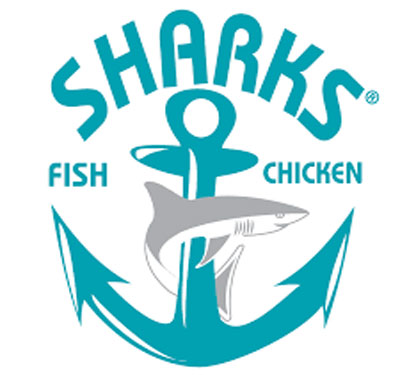Sharks Fish & Chicken - Harvey Logo