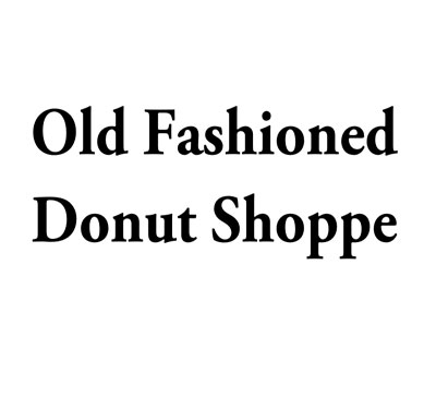 Old Fashion Donut Shop Photo