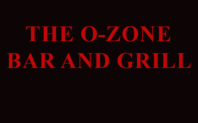 The O-Zone Bar and Grill Logo