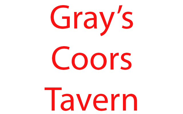 Gray's Coors Tavern Photo
