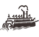 Riverboat Lanes - Papa Tronnio's Logo